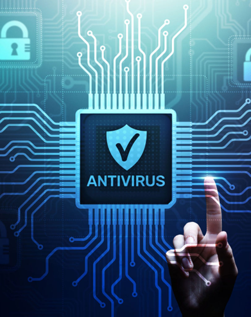 This shows Antivirus installation and securing clients data and system in Bahrain by Nexcel Computer solutoins