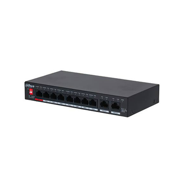 Dahua 8-port Fast Ethernet PoE Switch