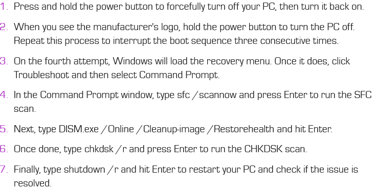 How To Fix Bad System Config Info Error In Windows | Nexcel Bahrain