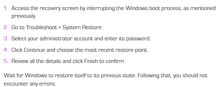 How To Fix Bad System Config Info Error In Windows | Nexcel Bahrain