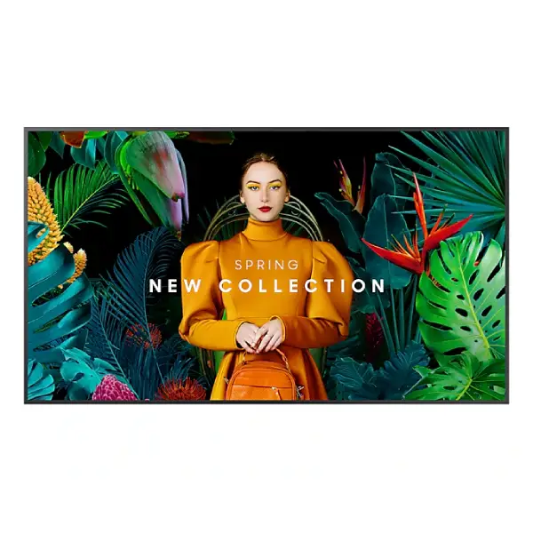 SAMSUNG 55_ Smart Signage Display - UHD Resolution, Intelligent UHD Upscaling, Non-Glare Panel, Tizen 3.0 _ LH55QMCEPGCXUE