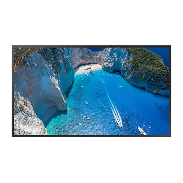 SAMSUNG Outdoor Signage OM75A - 75_ 4K UHD, High Brightness (2500nits), IP56 Weather-Resistant, Reliable Outdoor Display _ LH75OMAEBGBXUE