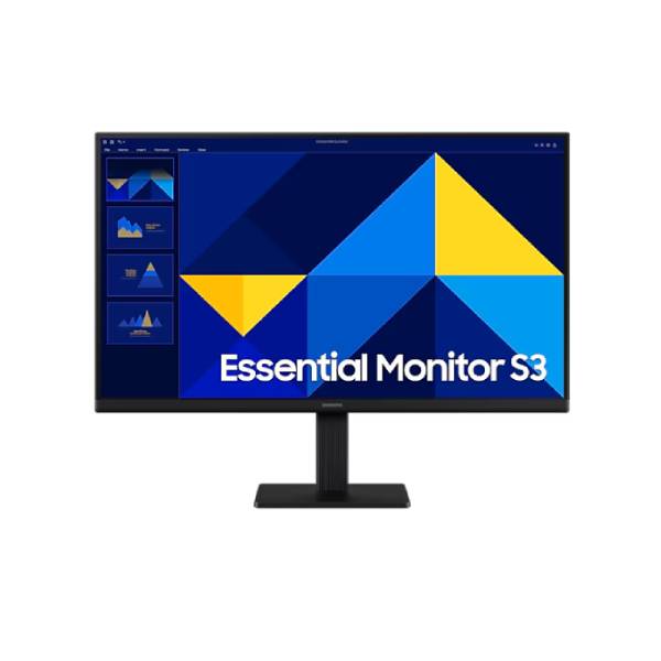 Samsung 24" Essential Monitor S3 S30GD FHD 100Hz Flat | LS24D300GAMXUE | Nexcel Bahrain