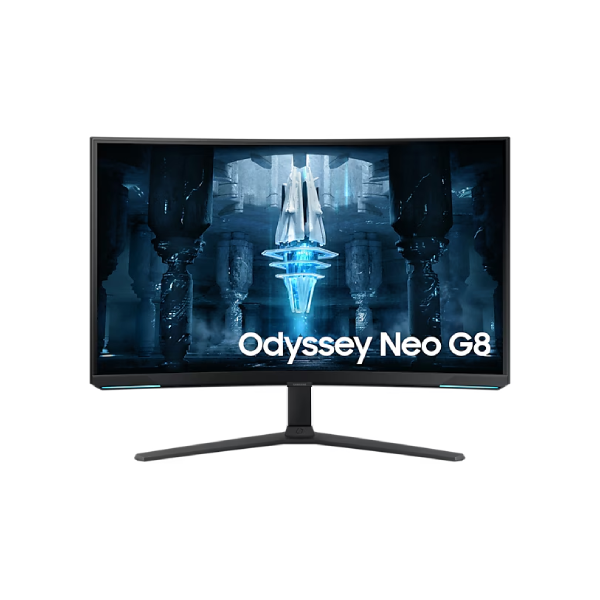 Samsung 32" Odyssey Neo G8 BG850 1000R 4K UHD Gaming Monitor 1ms - 240Hz | LS32BG850NMXUE | Nexcel Bahrain