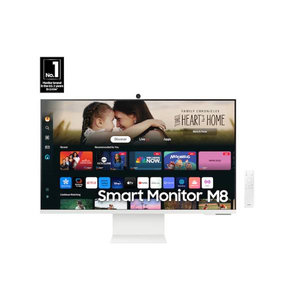 Samsung 32" Smart Monitor M8 M80D 4K UHD | LS32FM801UMXUE | Nexcel Bahrain