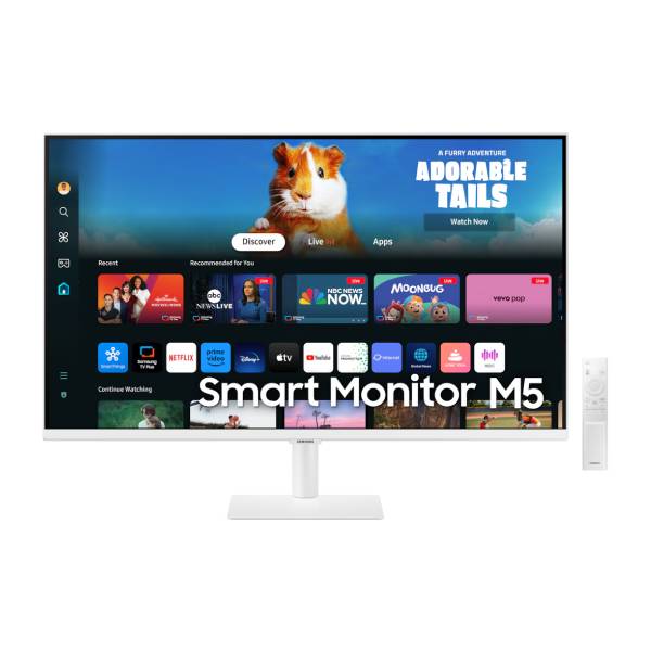 Samsung 27" M5 Smart Monitor FHD Wifi & Bluetooth | LS27DM501EMXUE | Nexcel Bahrain
