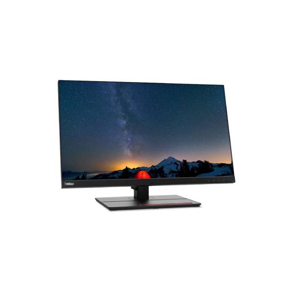 Lenovo ThinkVision P27u-20 27" UHD IPS Monitor HDMI USB-C DP TBT4 Ethernet KVM Pivot Stand | 62CBRAT6SD | Nexcel Bahrain