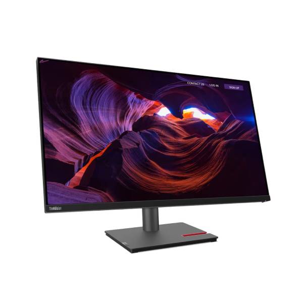 Lenovo ThinkVision P32p-30 32" 4K UHD IPS Monitor 60Hz 4ms HDMI DP USB-C Ethernet Tilt Swivel Lift Pivot Stand | 63D1RAT1SD | Nexcel Bahrain