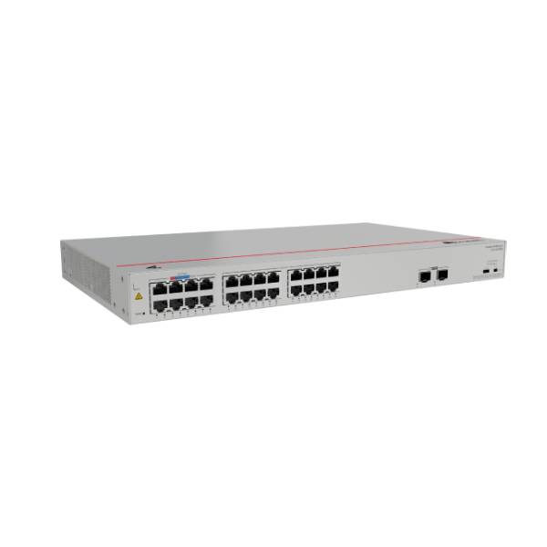 Huawei 24 Port 10/100/1000BASE-T Gigabit Ethernet PoE+ Switch with 2 GE SFP Ports 52 Gbps Switching Capacity | S110-24LP2SR | Nexcel Bahrain