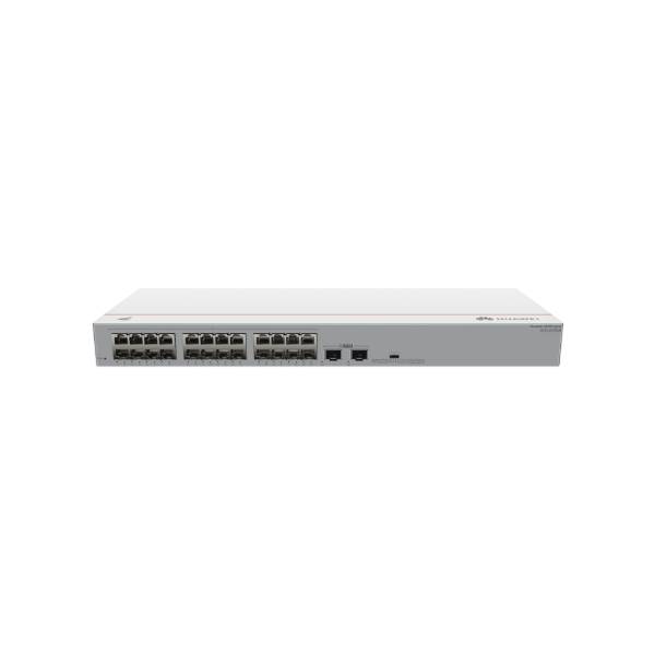 Huawei 24 Port 10/100/1000BASE-T Gigabit Ethernet Switch with 2 GE SFP Ports 52 Gbps Switching Capacity | S110-24T2SR | Nexcel Bahrain