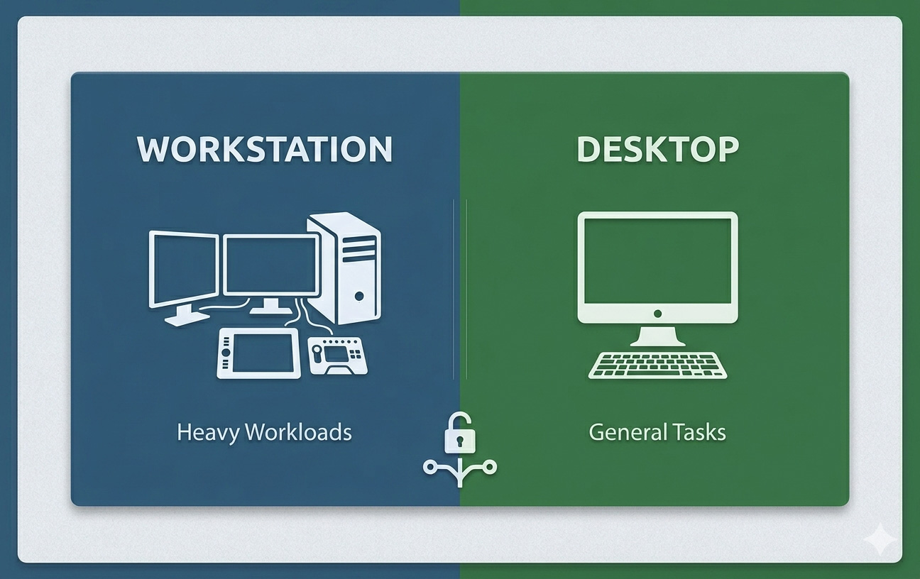 Workstation vs Desktop: What's the Difference and Which One Should You Buy? | Nexcel Bahrain